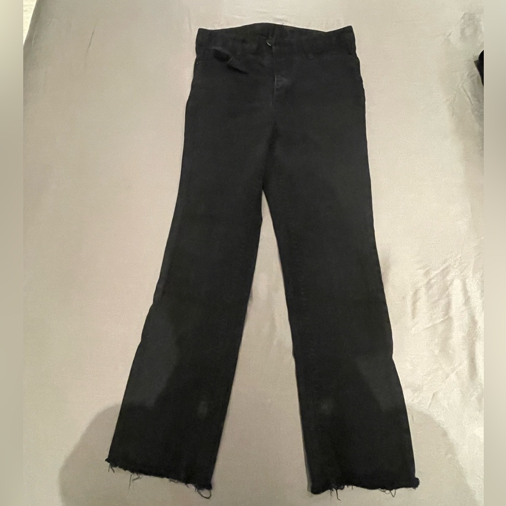 Korean Fashion Skinny Jeans – Dark Wash Size 24